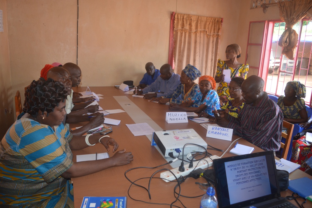 Formation sur la stigmatisation des PVVIH en faveurs des président de l’UCOP+