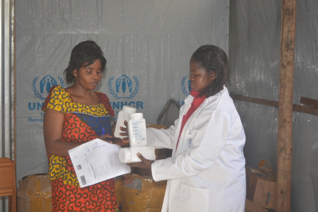 Approvisionnement des médicaments au camp de Mulongwe