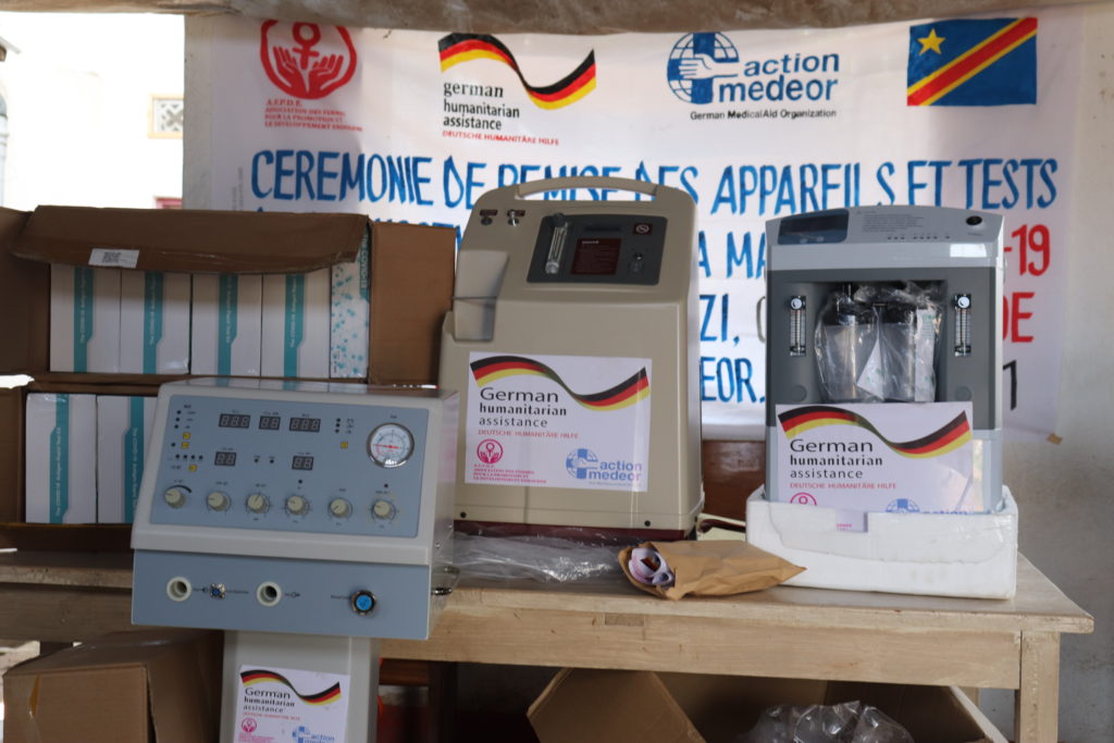 Covid-19 : L’hôpital de Baraka doté en appareils respirateur et concentrateurs d’oxygène par AFPDE.