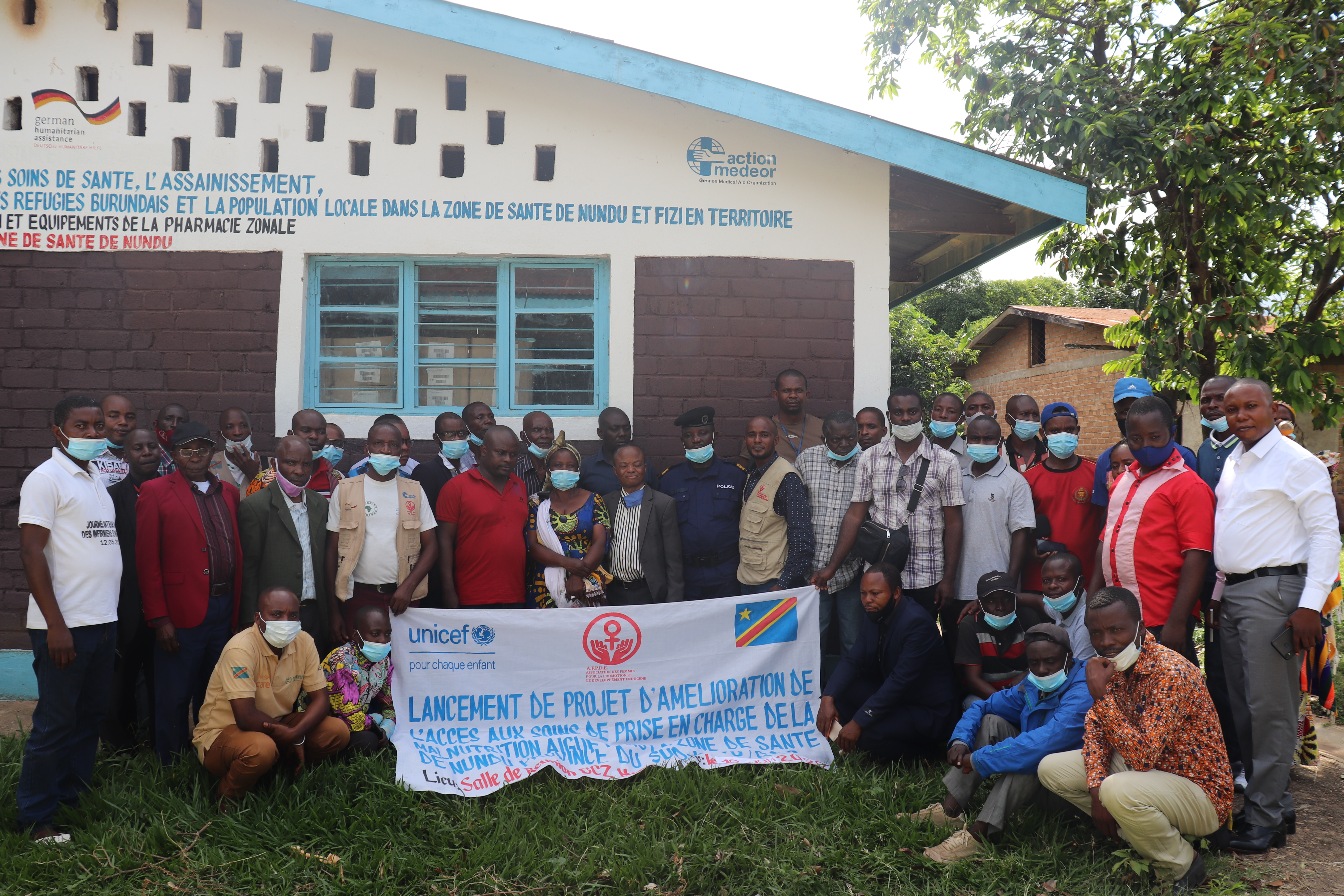 AFPDE avec l’appui de UNICEF / FHRDC expérimente l’approche simplifiée de la prise en charge intégrée de la malnutrition aiguë dans la zone de santé de Nundu (province du Sud Kivu,DRCongo )