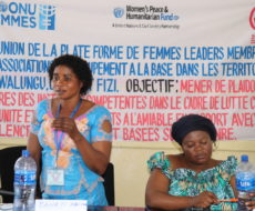 AFPDE et 60 Associations et groupements féminins de Walungu, Uvira et Fizi mettent sur pied une plateforme pour lutter contre les VSBG