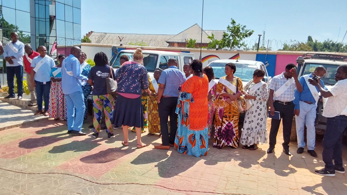 Accueil de la délégation Action Medeor en mission à AFPDE