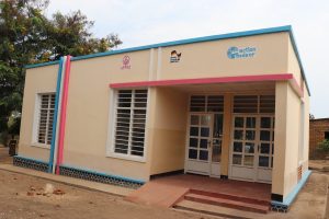 Le centre de santé Lusenda doté d’un joli bâtiment pour les services de dépistage volontaire et prise en charge holistique des survivantes de violences sexuelles et basées sur le genre
