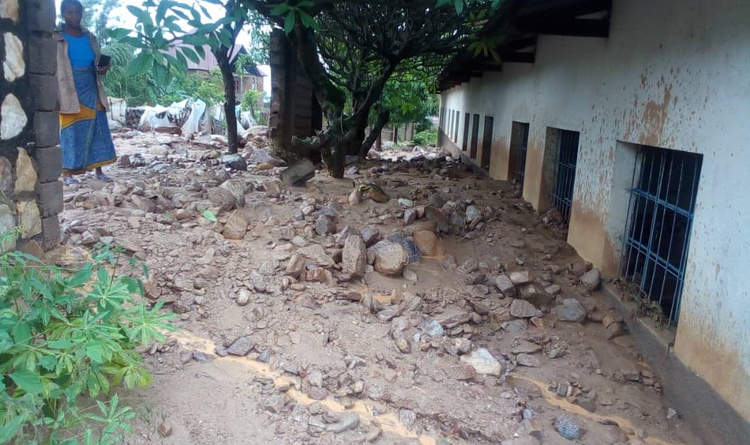 Une personne morte, plusieurs blessés et d’énormes dégâts  matériels : bilan provisoire de la pluie à Uvira