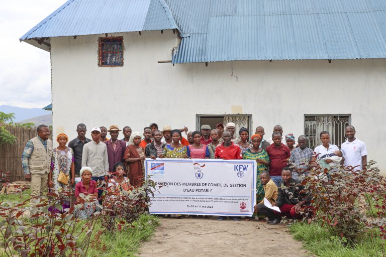 Uvira : L’Accès à l’eau potable en continu permettra de lutter efficacement contre le choléra.  