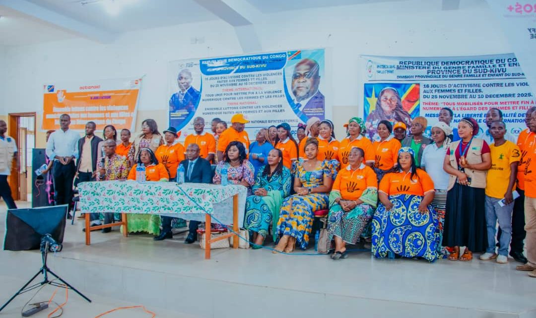 À l’occasion des 16 jours d’activisme, l’AFPDE exige la protection des femmes et filles de l’Est de la RDC