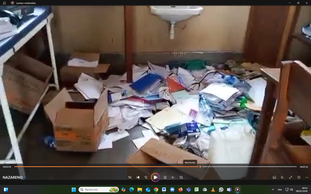 Est de la  RDC: Des milliers de vies menacées après  le pillage systématique des structures sanitaires dans les territoires d’Uvira et Fizi